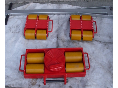 12 Ton 3'Lü Set Ağır Yük Taşıma (Domuz) Arabası - 2