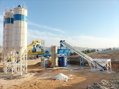 100m3/H Twin Shaft Concrete Plant - 0