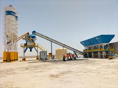 130m3/H Fixed Concrete Batching Plant