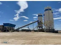 200m3/H Fixed Twin Shaft Concrete Batching Plant