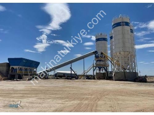 200m3/H Fixed Twin Shaft Concrete Batching Plant