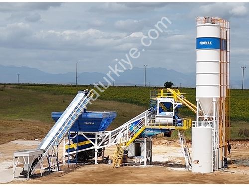 120m3/H Mobile Twin Shaft Concrete Batching Plant