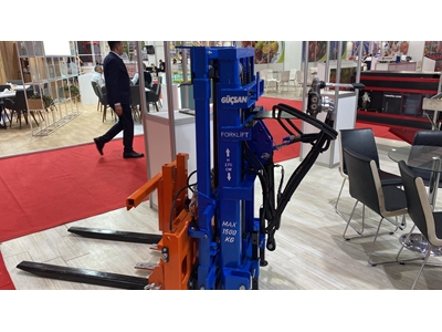1500 Kg Kasa Devirme Ataşmanı Traktör Arkası Forklift - 1