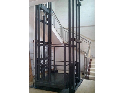Ascenseur à marchandises hydraulique double piston de 3 tonnes et de 8 mètres - 3