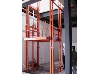 Ascenseur à marchandises hydraulique double piston de 3 tonnes et de 8 mètres - 4