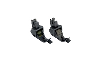 Wheeled Shielded Presser Foot 2-Piece Set Industrial Type Straight Stitch Machine Foot