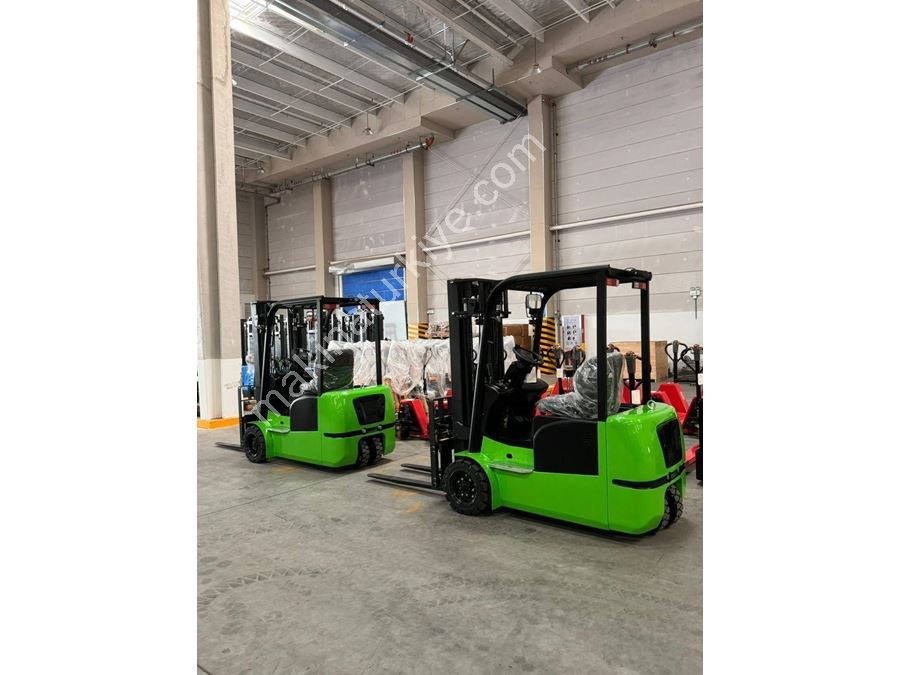 1.5 Ton 4.5 Metre Trıpleks Lityum Akülü İkiz Teker Kolay Manevra
