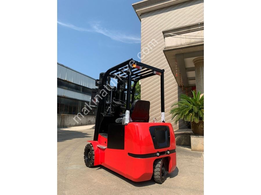 1.5 Ton 4.5 Metre Trıpleks Lityum Akülü İkiz Teker Kolay Manevra