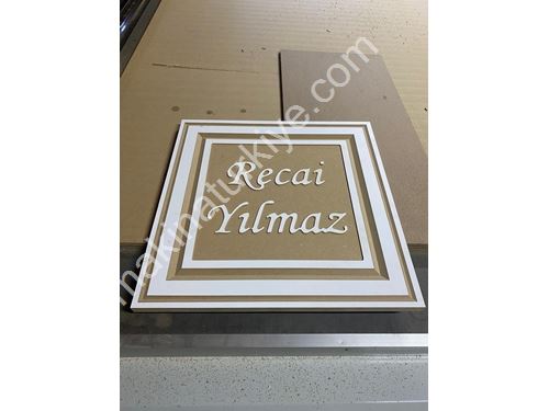 210x370x20 cm CNC Ahşap İşleme Makinası