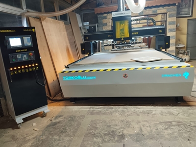 210x280x15 cm Ahşap CNC Router - 2