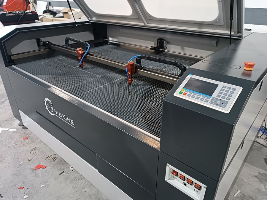 60x90 cm Tek Kafa Metal Lazer Kesim ve Kazıma Makinesi