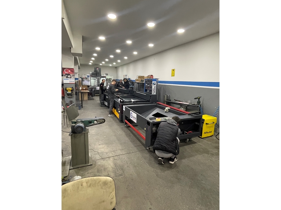 160x100 cm Tek Kafa Deri Lazer Kesim ve Kazıma Makinesi