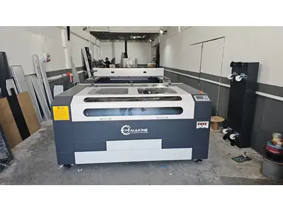 135x200 cm Çift Kafa Ahşap Lazer Kesim ve Kazıma Makinesi
