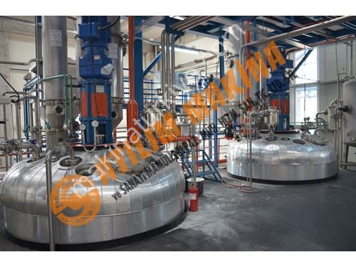 Usine de production de polyester