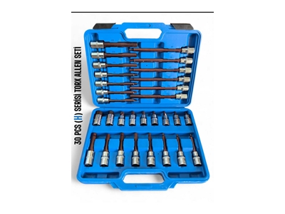 30 Parça Uzun Bit Lokma Takımı - 0