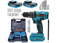 58Vf Kömürlü Darbeli Vidalama Akülü Matkap Seti