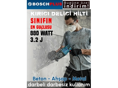 Professional GBH 2-28f Pnömatik Kırıcı Delici - 1