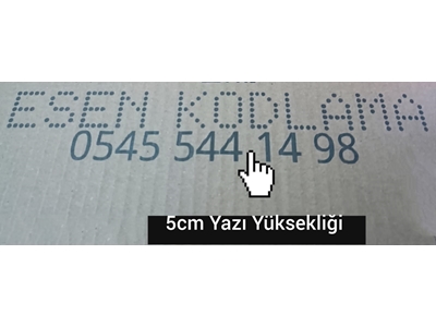 5cm İnkjet Yazıcı Kodlama Makinası - 8