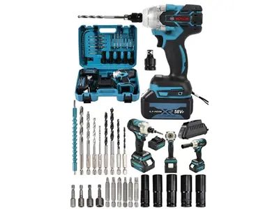 2200W 58Vf 5Ah Kömürsüz Şarjlı Somun Sıkma Makinası