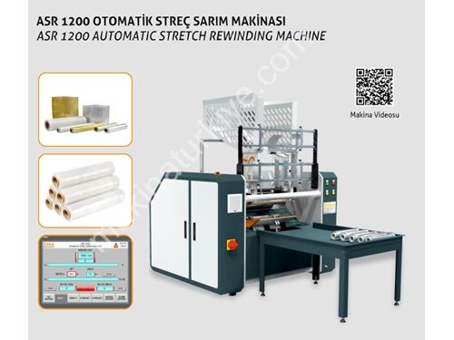 Özka Makina ASR 1200 Automatische Stretchfolienwickelmaschine