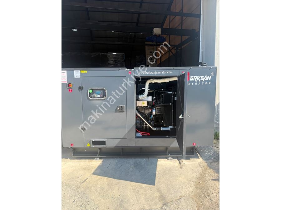 2026 MODEL 110 KVA BAUDOUIN MOTORLU KABİNLİ BERKSAN JENERATÖR 2 YIL GARANTİLİ