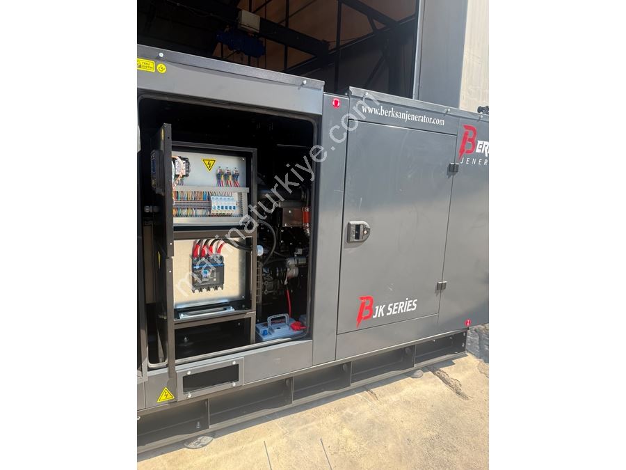 2026 MODEL 110 KVA BAUDOUIN MOTORLU KABİNLİ BERKSAN JENERATÖR 2 YIL GARANTİLİ