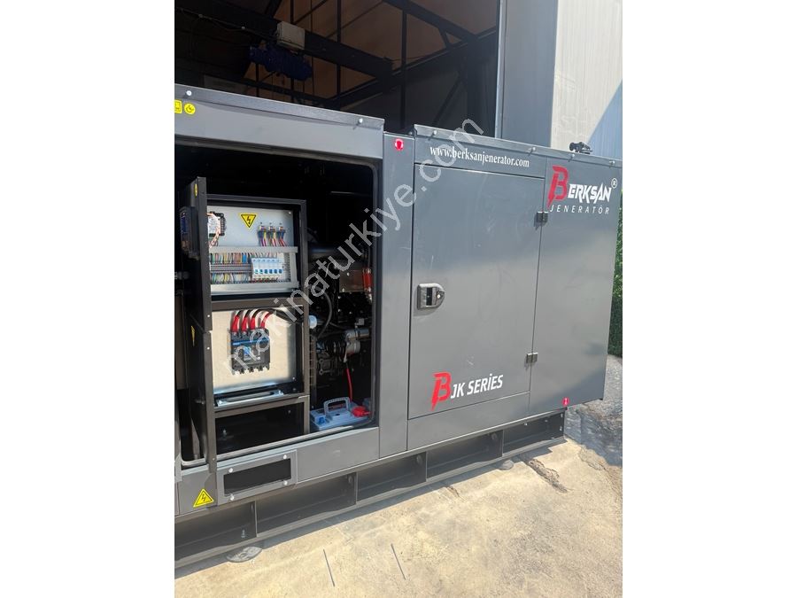 2026 MODEL 110 KVA BAUDOUIN MOTORLU KABİNLİ BERKSAN JENERATÖR 2 YIL GARANTİLİ