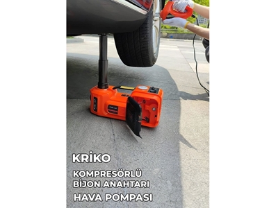 5 Ton Hidrolik Kriko Hava Pompası Bijon Anahtarı Makine Krikosu - 7