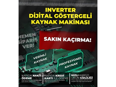 200A Dijital Göstergeli İnverter Kaynak Makinası - 8