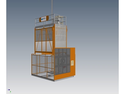 30 Meters / Min Exterior Freight And Person Elevator - 1