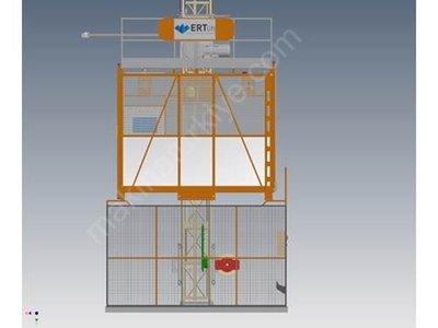 2000 Kg 36 Meters / Min Exterior Freight And Passenger Elevator - 5