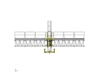 2000 Kg 150 M Height Movable Exterior Platform Elevator