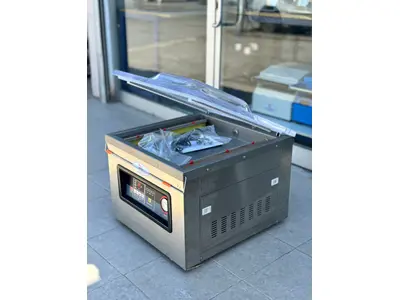 51X51 mm Çift Çene Vakum Paketleme Makinesi