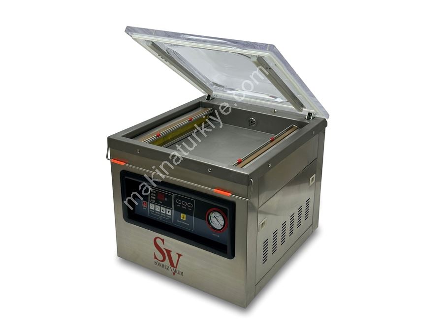 Double Jaw 41 Cm Sausage Cheese Olive Vacuum Machine