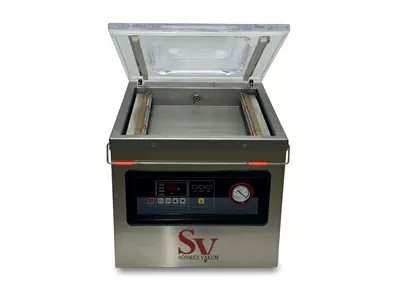 Çift Çene 41 Cm Sucuk Kaşar Peynir Zeytin Vakum Makinesi
