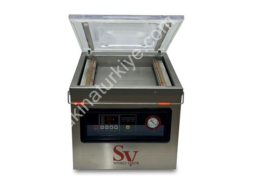 Çift Çene 41 Cm Sucuk Kaşar Peynir Zeytin Vakum Makinesi