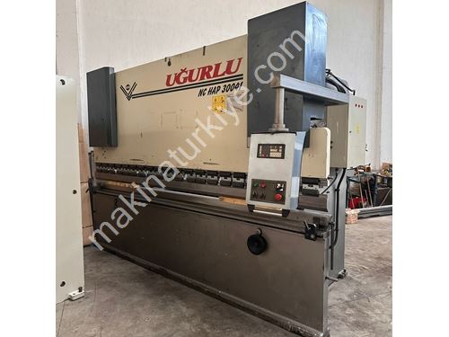 Uğurlu Marka 4 Mt X 300 Ton Nc Hidrolik Abkant Pres