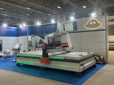 İtalyan Kesim Alüminyum Tabla Full Otomatik CNC Router - 2