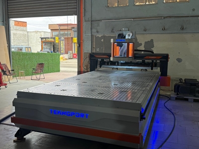 İtalyan Kesim Alüminyum Tabla Full Otomatik CNC Router - 8