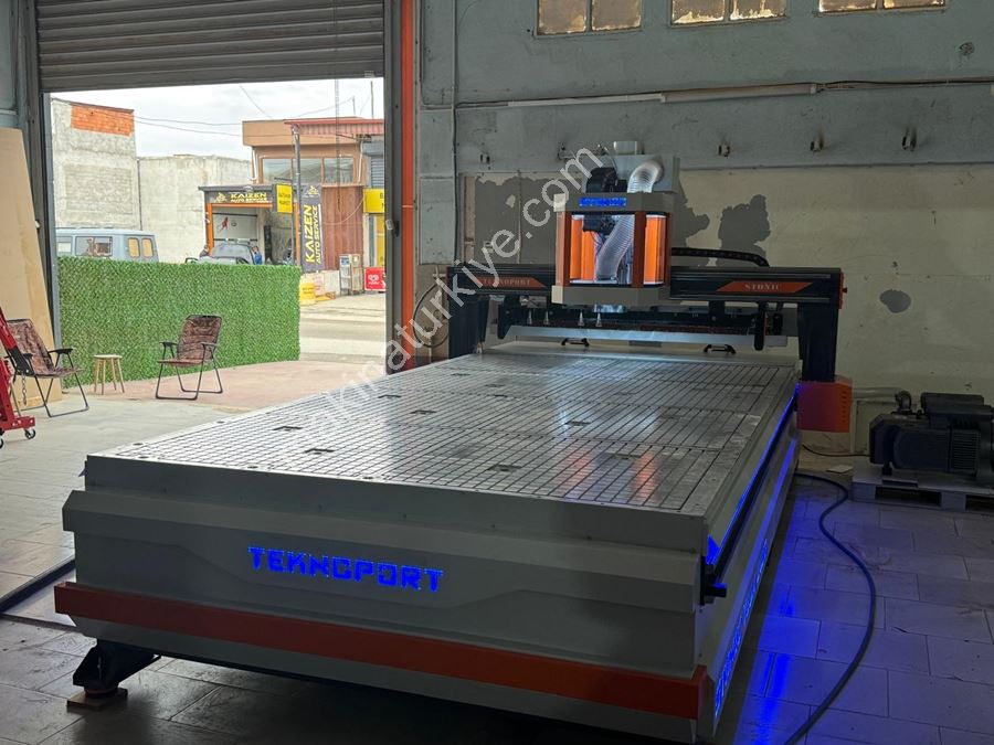 İtalyan Kesim Alüminyum Tabla Full Otomatik CNC Router