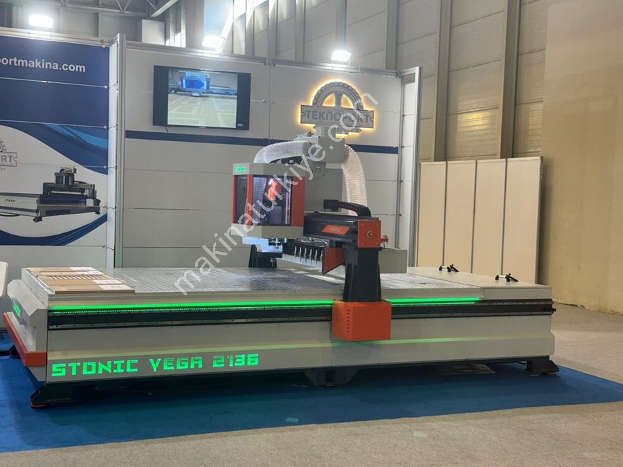 İtalyan Kesim Alüminyum Tabla Full Otomatik CNC Router