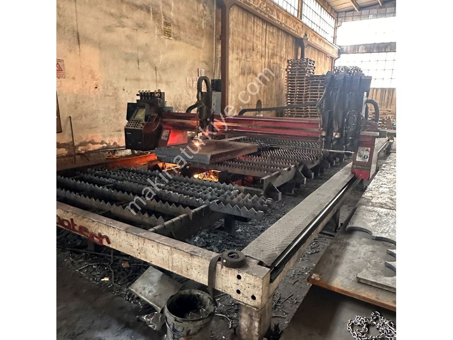 Alfatek Marka 3 X 8 Mt 4 Başlı Oksijen Kesim Tezgahı