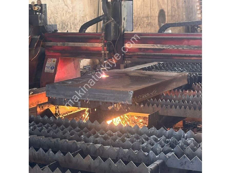 Alfatek Marka 3 X 8 Mt 4 Başlı Oksijen Kesim Tezgahı