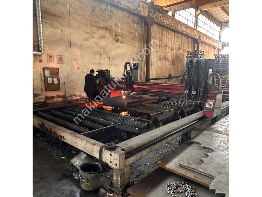 Alfatek Marka 3 X 8 Mt 4 Başlı Oksijen Kesim Tezgahı