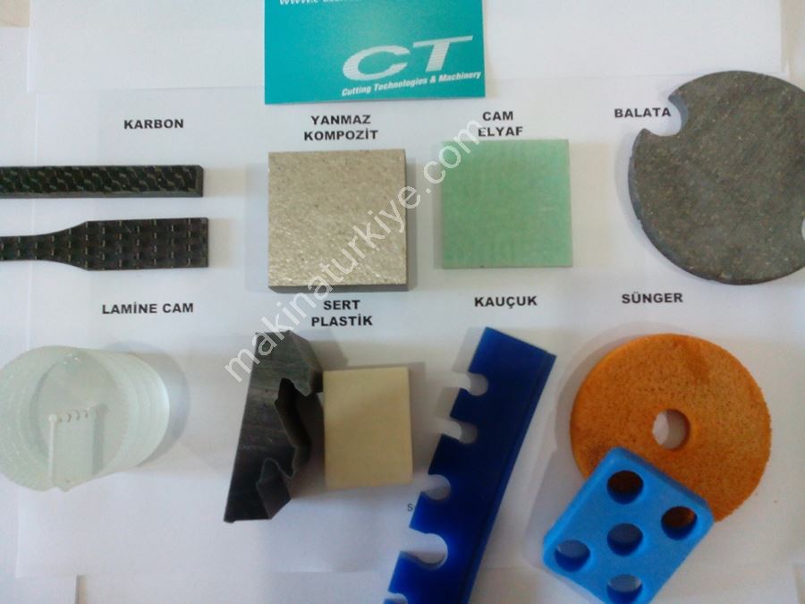 12000 mm/Dakika 4000 Bar Boşluksuz Vidalı Mil Su Jeti Mermer Kesim Makinası