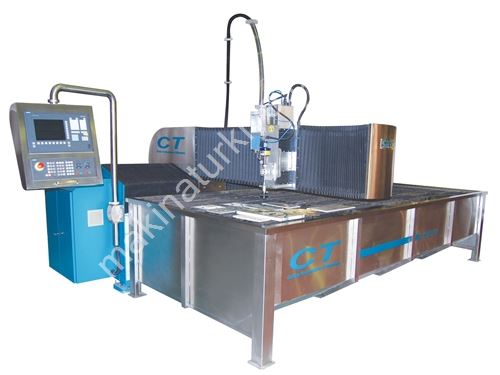 12000 mm/Dakika Boşluksuz Vidalı Mil Su Jeti Alüminyum Kesim Makinası
