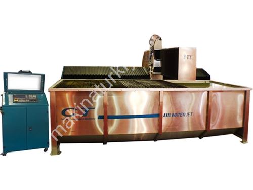 7.6 Litre/Dakika 100 Hp 3800 Bar Su Jeti Alüminyum Kesim Makinası