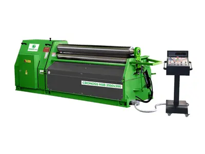 Cronoss HSB 2550x8мм - 3-х роличный гидравлический гибочный станок