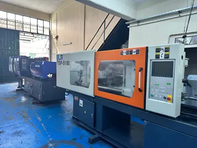180 Ton Servo Motorlu Revizyonlu Plastik Enjeksiyon Makinası