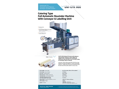 Industrial Type Automatic Winding Machine with Conveyor and Labeling System - 1